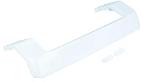 vhbw Türgriff kompatibel mit Beko CN150220PX | CN148240X, CN228230X, CN228120T, CN232122T, CN232120X Kühlschrank Kunststoff Weiß