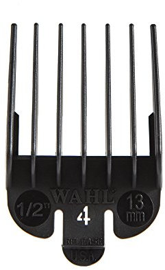 Wahl Aufsteckkamm Nr.4, 13 mm, Schwarz