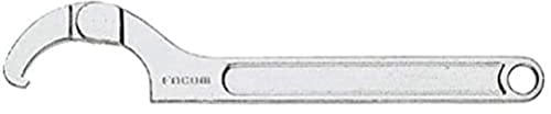 FACOM - Clé à Ergot Articulée - 125A.80 - Pour Écrous à Encoche Latérale - Articulation avec Rondelle-Ressort Pour Plus de Douceur et Fiabilité - Diamètre 50-80 mm - Chrome Satiné