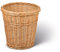 Papierkorb rund, braun, Ø 35cm x H 35cm
