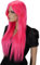 CAISHA 70cm Perücke Kiara Fasching Karneval Cosplay Party Perücke Kiara Langhaar Pink PHK2
