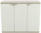 Plastiken (HLKRQ) Titanium Armarios, Beige, 105 (largo horizontal), 44 (ancho), 88 (alto) cm