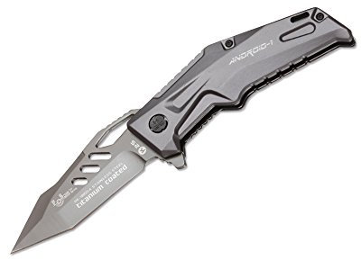 Unbekannt RUI Homme Android 1 Couteau Gris One Size