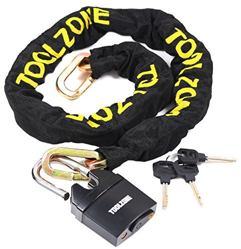 Large Security Chain & Padlock Set - Heavy Duty Motorbike Lock