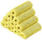 Navaris 10x Babybauch Gipsbinden - Gipsabdruck Binden Set 15 x 300cm - Gips Abdruck Bandagen zum Basteln - Gipsbänder für Baby Bauch - Gelb