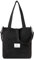 Makukke Umhängetasche Damen - Cord Schultertasche Damen Handtasche, Shopper Damen Henkeltasche für Büro Schule Einkauf Reise (Schwarz)