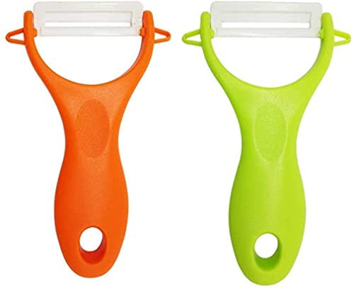 PCMOVILES 4 PELADORES CERAMICOS PARA PATATAS Y OTRAS FRUTAS, HORTALIZAS Y VERDURAS