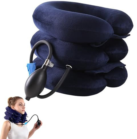 Nackenmassagegerät, Zervikale Traktion, Nacken Cervical Traction, Hals Zugvorrichtung, Verstellbares Kopf-und Nackenstrecker, Verstellbares Kopf-und Nackenstrecker
