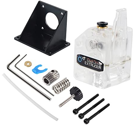 Fasizi MK8 Extruder Dual Drive Direct Extruder für 3D-Drucker Ender-3 CR10 für 1,75 mm Filament Distant Extrusion