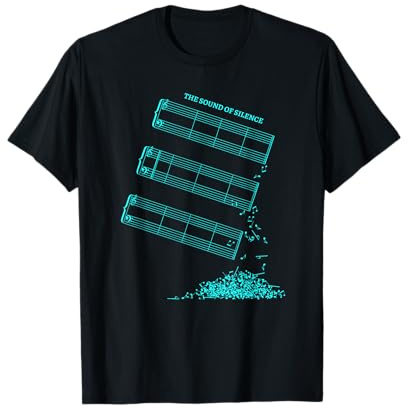 Notenblatt ohne Noten - The Sound of Silence Musiker Outfit T-Shirt