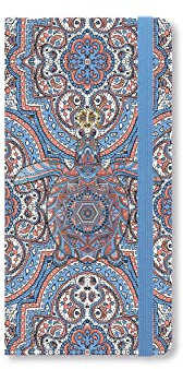 Letts Paisley Slim academic 2023/2024 week to view diary - turtle