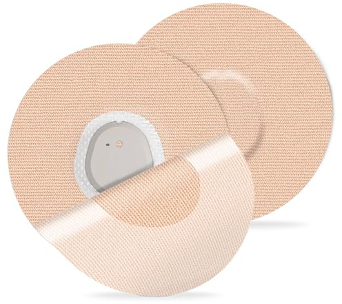 Kuruyo Dexcom G7 Pflaster, 30 Stück wasserfest Pflaster, 15 Tage atmungsaktiv & hautfreundlich Fixierpflaster Hypoallergen & Latexfrei