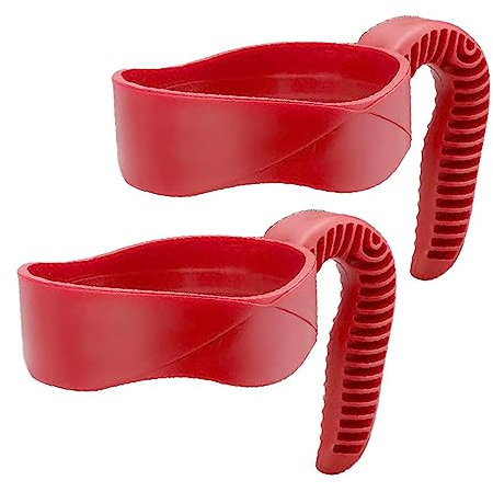 2 Pcs Red 20 Oz Tumbler Handle, Tumbler Cup Holder Compatible with Ozark Trail, YETI, RTIC, Travel Mug, SIC, Rambler