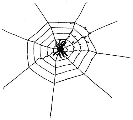 YARNOW 2st Spinnennetz-Ornamente Astetische Raumdekoration Geisterspinne Dekoration Für Den Innenraum Ihres Autos Halloween-Dekorationen Im Freien Spielzeug Mutige Wolle Zubehör Draussen
