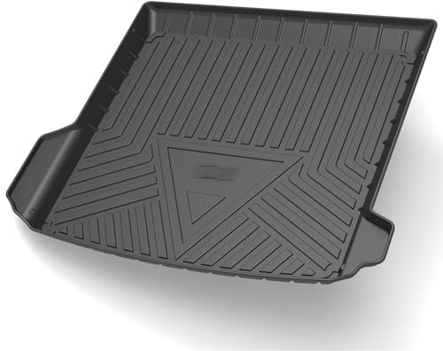 EEASSA Auto Gummi Kofferraummatten Kofferraummatte für Audi Q8 2019-2022, Antirutschmatten Wasserdichter Rutschfester Schutz Matten Ablage Ladung Schutzpolster Autozubehör
