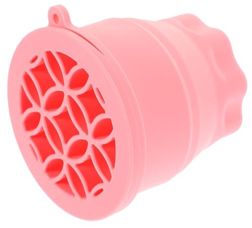 FOMIYES Flexible Silicone Makeup Brush Cleaning Bowl Makeup Brush Cleaner Cup Rinsing Bowl