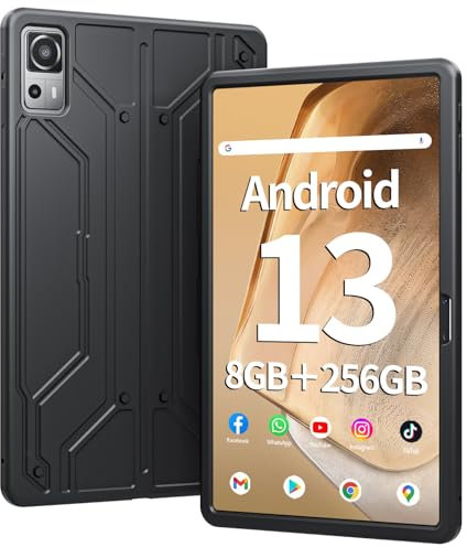 SGIN Tablet 11.97 Inch PC 8GB RAM 256GB Storage, Android 13 Tablet, 2000 * 1200 FHD IPS Display, Octa-core Processor, 8000mAh Battery, Dual Camera(5MP+13MP), WiFi, Bluetooth, GPS, Type-C