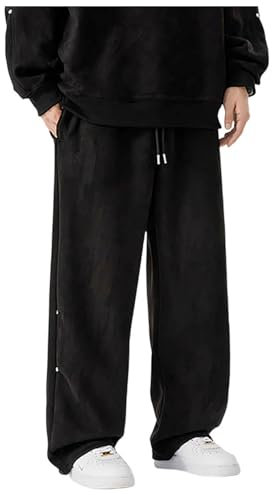 MäNner Arbeitshosen Schlupfhose Herren Hosen Chino Anzug Hose Modern Skihose Herren Mit HosenträGer Herren Chino Sporthose Mit ReißVerschluss Cargohose Herren Schwarz Breit MäNner Jeans LäNge 36