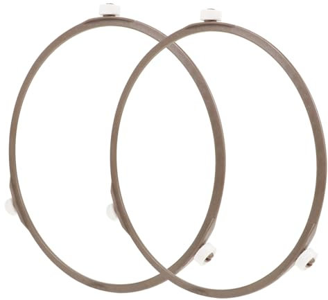 Ciieeo Soporte Giratorio Para Microondas 17,8 Cm, Base Rotativa De Dos Piezas, Rodillo De Repuesto Resistente Para Horno Microondas, Accesorio Práctico Para Reemplazo Rápido