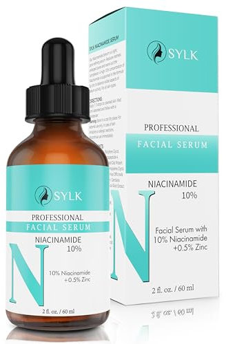 Niacinamide Serum Gesicht für Microneedling Hochdosiert + Zink + Hyaluron | Dark Spot Correcting Glow Serum | Peptide Serum Concentrated Booster | Brightening Serum | Pigmentflecken Entfernen | 60 ml