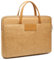 GAOCHY 13,3-14 Pouces Sacoche pour Ordinateur Portable en Tissu Tyvek avec Poignée pour MacBook Pro 14 M4 Pro/Max, MacBook Air 13 M4 2025, Zenbook 14, 14 Pouces Chromebook, Latitude, Chêne d'Automne