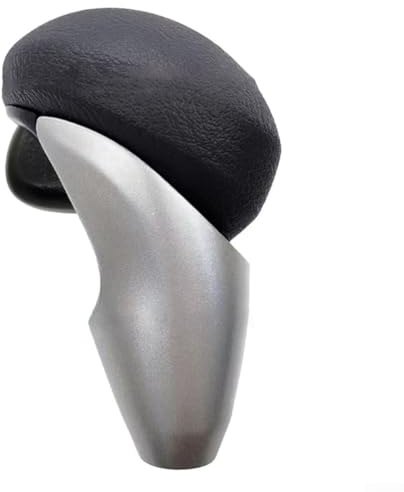 Pomo de Palanca de Cambios, pomo de Palanca de Cambios automático, Compatible con Honda Civic 2006 2011 (Gris Plateado)