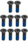 JINTAI 10*pcs/1 Set of screws Set of base screws Notebook Screws for Lenovo 14e Chromebook Gen 3 82W6 82W7 IP Slim 3 Chrome 14IAN8 83BN black A set of 10 pieces