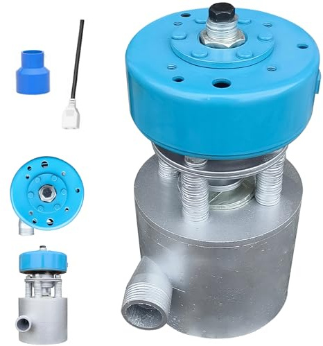 ZHOZHUT 500W Generatori Idroelettrici Domestici 110V / 220V Generatore di Turbina Ad Acqua con Attacco di Ingresso, Generatore di Corrente Idroelettrica per Esterno, Illuminazione, Campeggio,500w