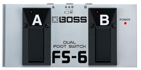 Boss FS6 Latched & Unlatched Dual Foot Switch