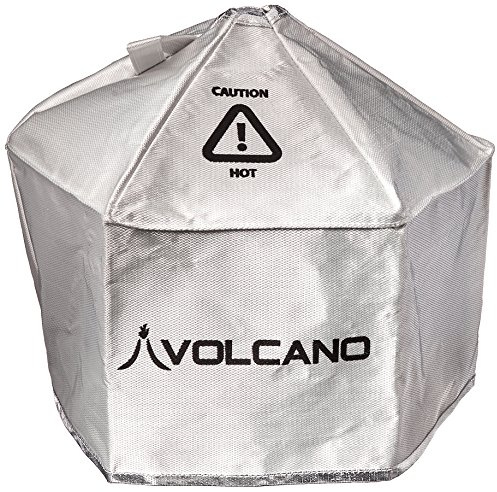 Volcano Lid for Volcano Collapsible Grill, Heat Resistant Polyester Cover, Heat Retention Lid for Baking, Smoking & Dutch Oven Cooking, Folding Portable Outdoor Grill Accessory, Fits Camping Grill