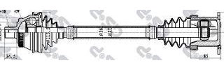 GSP 203057 Antriebswelle
