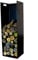 Volcann Modern 102cm Tall Steel Firewood Log Holder - Fireplace Wood Store, Metal Basket with Handheld, Storage for Indoor Woodstove, Fireside Accessories (Black)