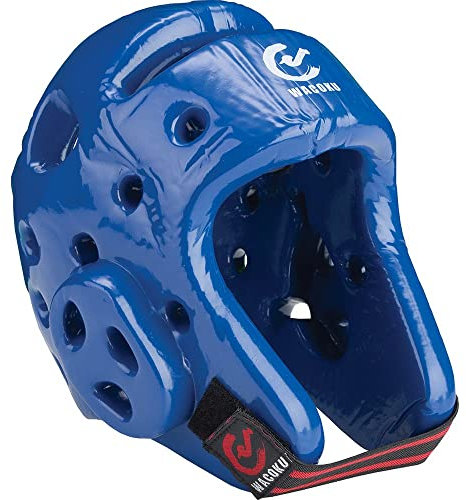 Wacoku WT Approved Dipped Foam Kopfschutz, blau, XL