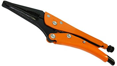 Grip-on Lot Gr12710 25,4 cm Pince étau à bec long en Orange en époxy Grip-on Lot