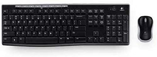 Logitech Wireless Combo MK270 Tastiera portughese,colore nero