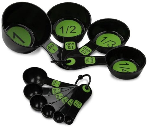 Chef Craft Measuring Tool Set, Green