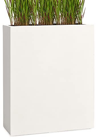 Pflanzwerk® Pflanzkübel Divider Sand 72x60x25cm *Frostbeständiger Blumenkübel* *UV-Schutz* *Qualitätsware*