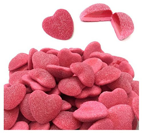 VIDAL busta 1Kg CUORI FRIZZ RIPIENI 1015251 ideale per la vostra caramellata