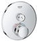 GROHE Grohtherm Smartcontrol Thermostat for Shower, with Concealed Installation and One Valve Round Shape, Chrome Finish, Made In Germany By GROHE Eco-Friendly and Safety Features 29118000