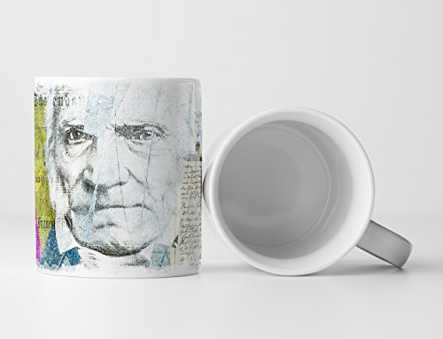 Eau Zone Designtasse Kunstwerk Arthur Schopenhauer