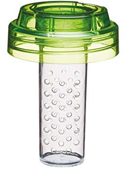KitchenCraft Healthy Eating BPA-Free Plastic Water Infuser Lid for Jars - Green