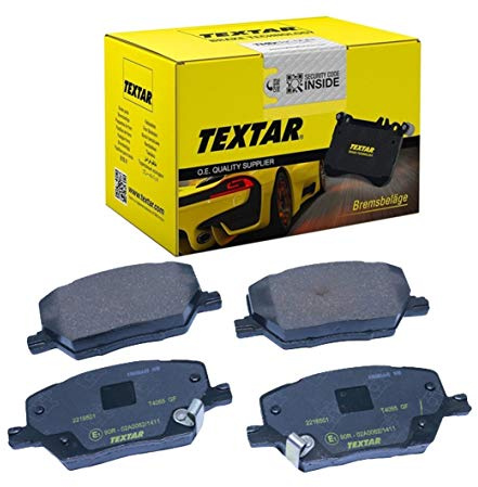 Textar 2216501 Bremsbelagsatz Scheibenbremse (Menge: 1 Satz)