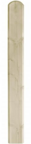 Zaunlatten für Holzzaun/Balkonbrett für Holzbalkon (5 Stück) - Fichte - 4089/5 (18x950x120mm)
