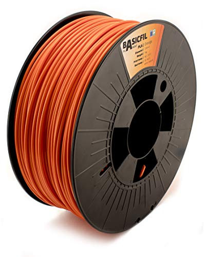 BASICFIL PLA (3D Drucker Filament), 2.85mm, 1kg, Orange