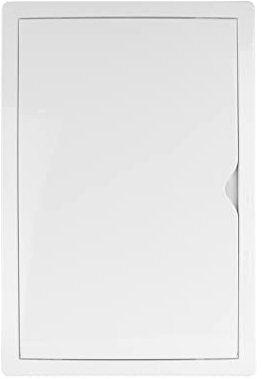 VONLIS Puerta de inspección de plástico blanco grafito/antracita 100 150 200 250 300 mm 300 x 500 mm