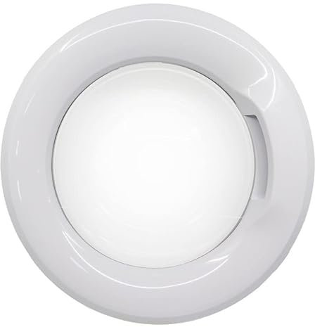 JCSPARES® - Porta Sportello Oblò Completo Con Maniglia e Cerniera Per Lavatrice Compatibile Con It Wash san giorgio