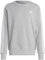 adidas Men's Essentials French Terry 3-Stripes Sweatshirt, Medium Grey Heather, L