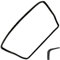 Door Seal (294397-4252) Oven Cooker 480121101444 Whirlpool