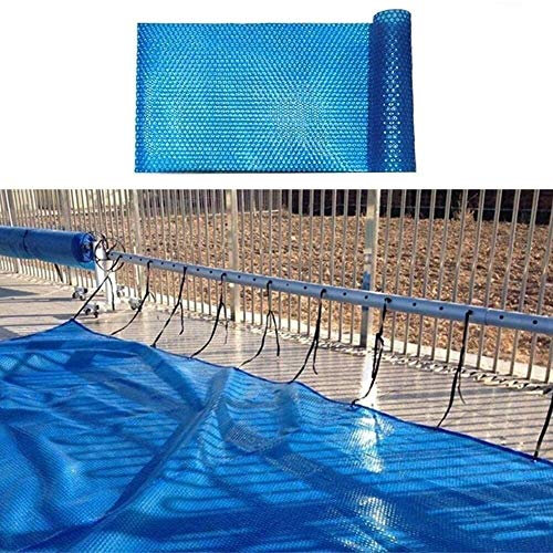 Steel Frame Swimming Pool Cover, Solar Cover UV Protection for Frame or Inflatable Pool, Hot Tub, Keep the Water Warm (Size : 3m × 5m(10ft×16ft))