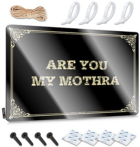Things For Boys Room Are You My Mothra? Blechschild Hinterhof Bar Schild Schreibtischzubehör für Männer (Farbe: Farbe, Größe: 30 x 40 cm)